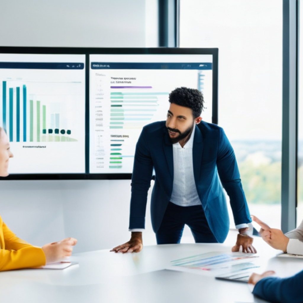 고객 피드백을 활용한 경험 디자인 방법 - **Prompt:** A diverse group of four young professionals (two women and two men, all appearing to be ...