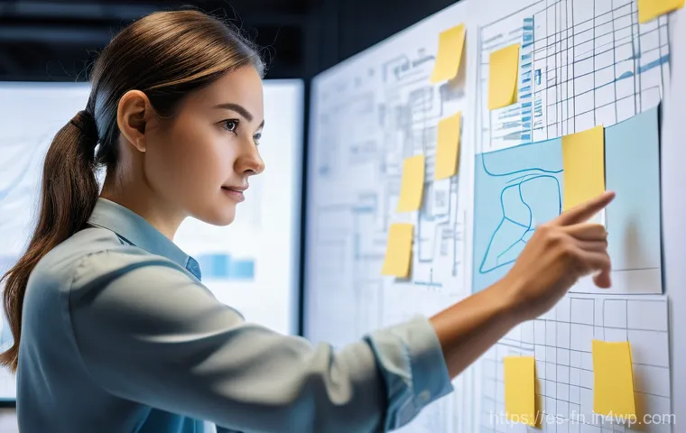 고객경험 디자인에서의 사용자 테스트 진행 방법 - An evocative and conceptual image illustrating the power of empathy in design. Two human-like figure...