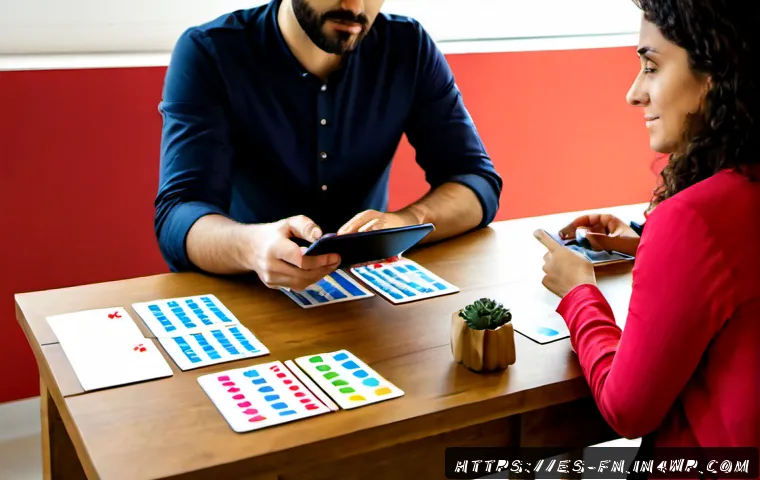 고객경험 디자인의 이론과 실무 - Photorealistic customer experience design workshop in a bright Madrid creative studio, diverse Spani...